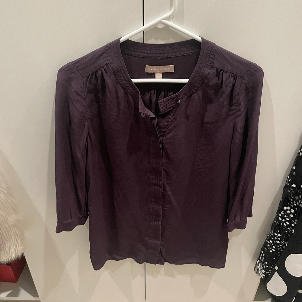 Banana Republic silk blouse